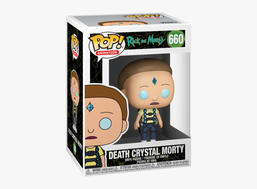 R&m Rick & Morty Death 660 Crystal Morty - Funko Pop Death Crystal Morty, HD Png Download, Free Download