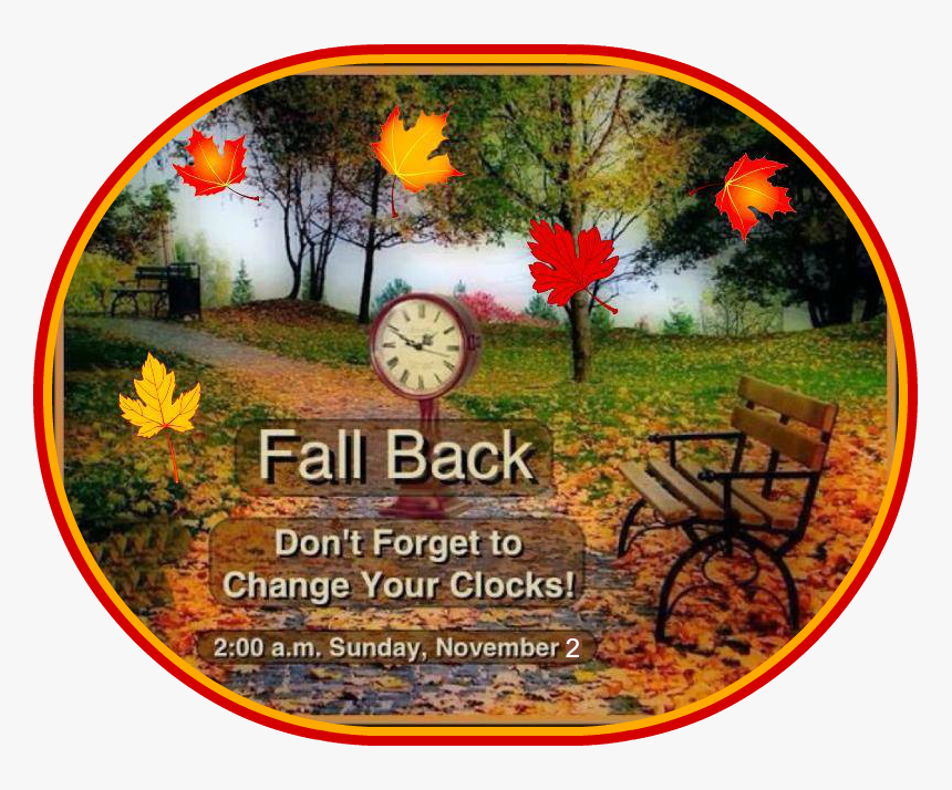 Fall Back Sunday November 3, HD Png Download, Free Download