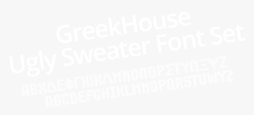 Ugly Sweater Font - Anglia, HD Png Download, Free Download