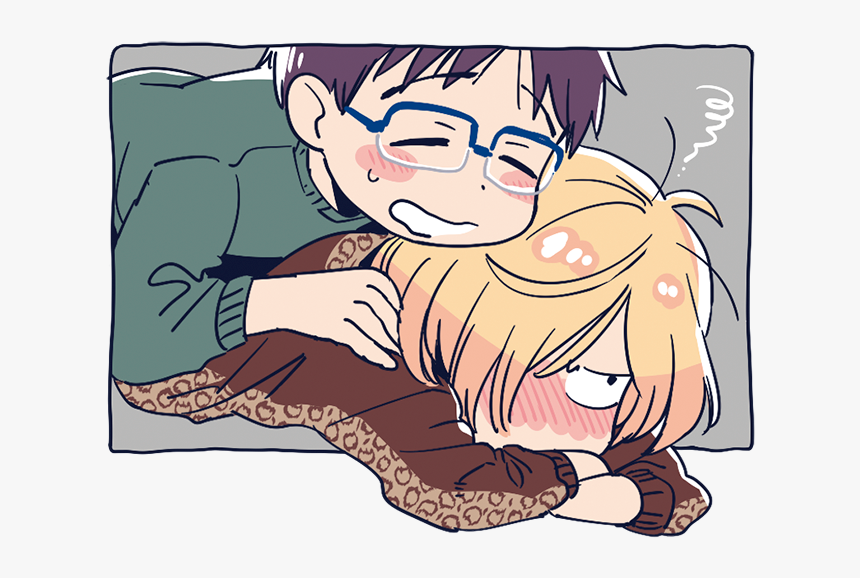 Katsuki Yuuri And Yuri Plisetsky Drawn By Yukataro - Cartoon, HD Png Download, Free Download