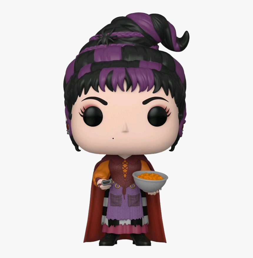 Mary Sanderson With Cheese Puffs Pop Hocus Pocus - Mary Sanderson Funko Pop, HD Png Download, Free Download