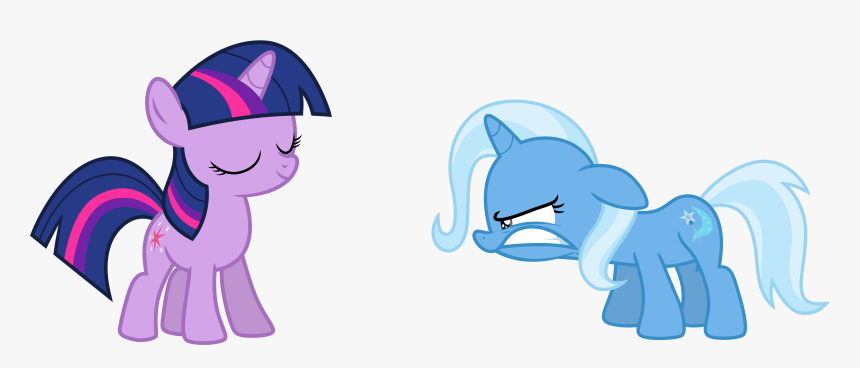 Twilight Sparkle Pony Trixie Blue Horse Mammal Purple - My Little Pony Young Twilight Sparkle, HD Png Download, Free Download