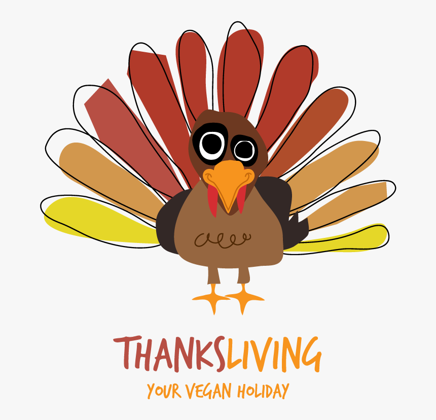 Happy Thanksgiving Vegan Clipart Jpg Freeuse Library - Thanksliving, HD Png Download, Free Download