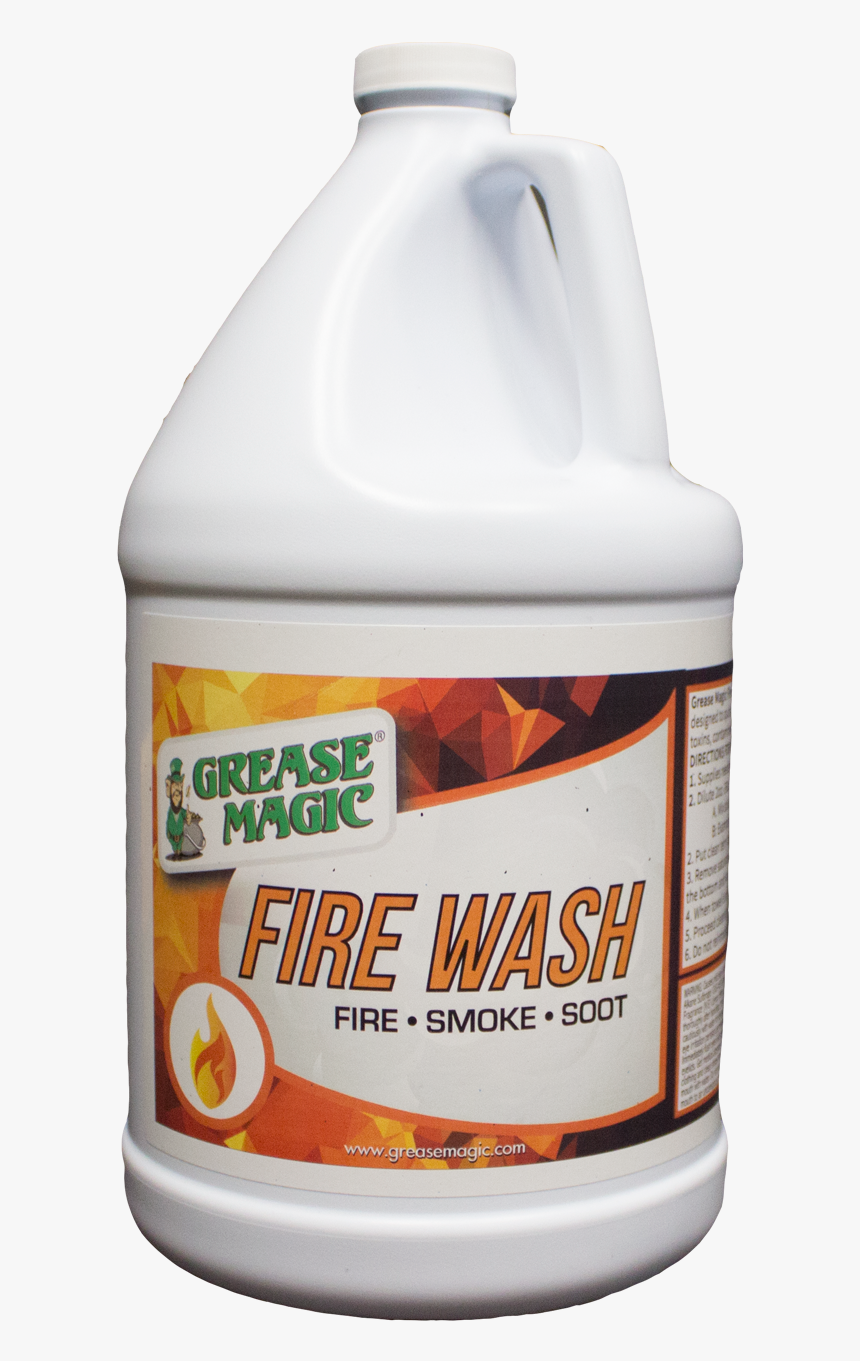 Grease Magic Fire Wash Gal - Two-liter Bottle, HD Png Download, Free Download