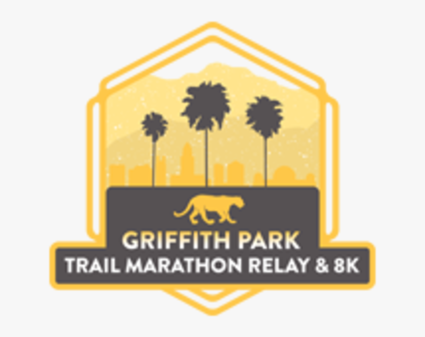 Griffith Park Trail Marathon Relay & 8k - Illustration, HD Png Download, Free Download