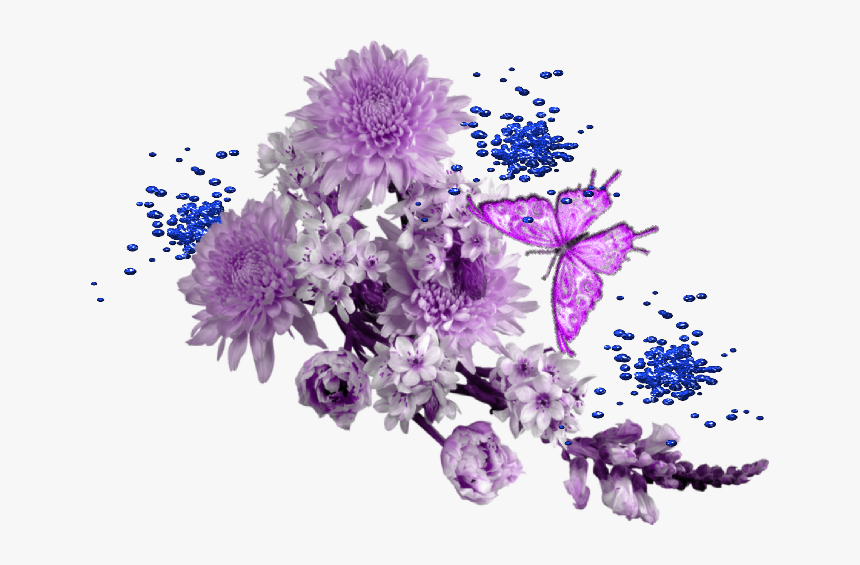 Flores Lilas Png - Flower Decoration Transparent Background, Png Download, Free Download