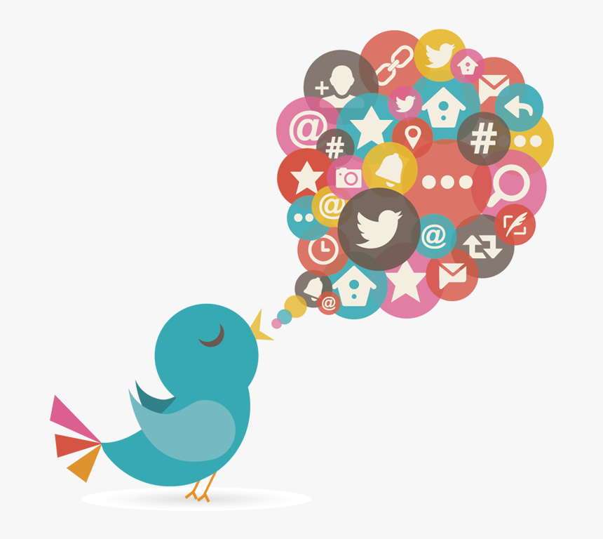 Social Media Company Delhi - Twitter Marketing Png, Transparent Png, Free Download