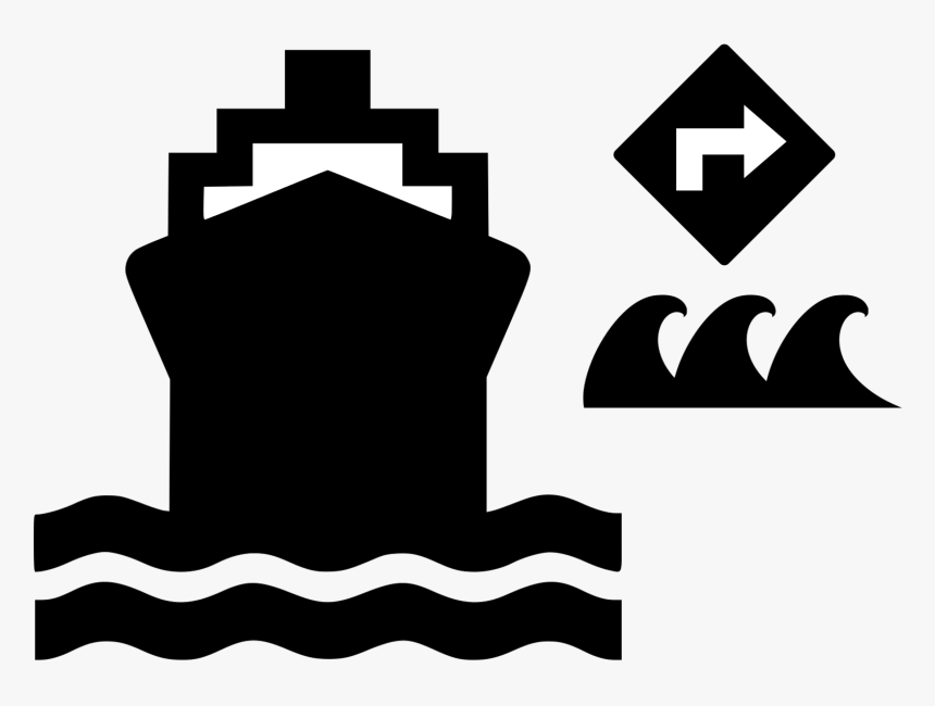 Routing Ships To Exploit Marine Current Propulsion - Hydrogen Ship Icon, HD Png Download, Free Download