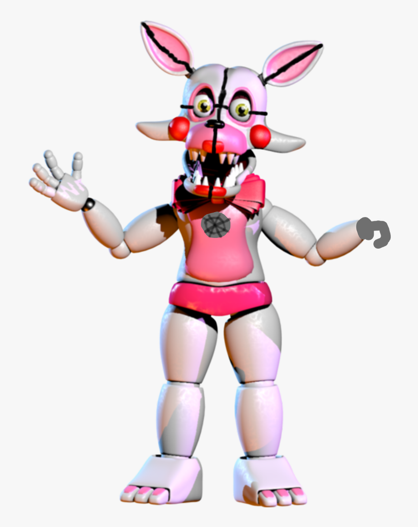 #fnafsl Stylized Funtime Foxy - Animatronicos De Fnaf 2 Mangle, HD Png Download, Free Download