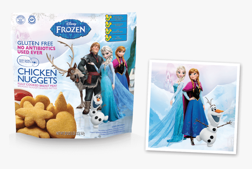 Anna & Elsa-inspired Disney® Frozen© Nuggets - Frozen 2 Chicken Nuggets, HD Png Download, Free Download