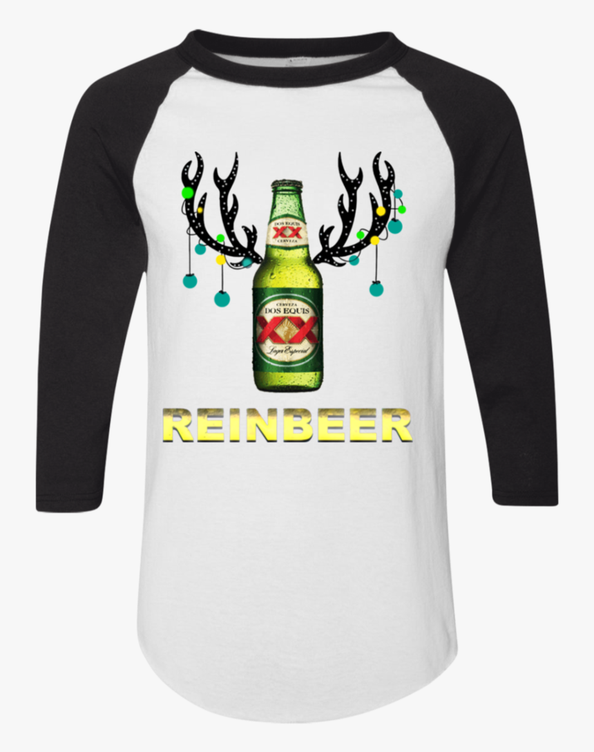 Dos Equis Reinbeer Christmas Sweatshirt - Equis Bottle, HD Png Download, Free Download