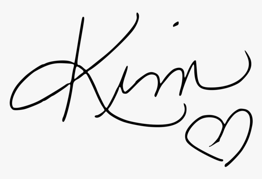 Kim Gallo Signature - Line Art, HD Png Download, Free Download