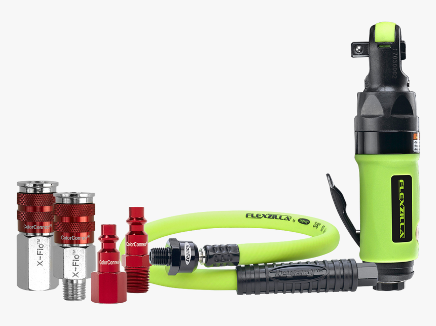 Flexzilla At8530fz Reactionless Mini Air Ratchet Kit, - Handheld Power Drill, HD Png Download, Free Download