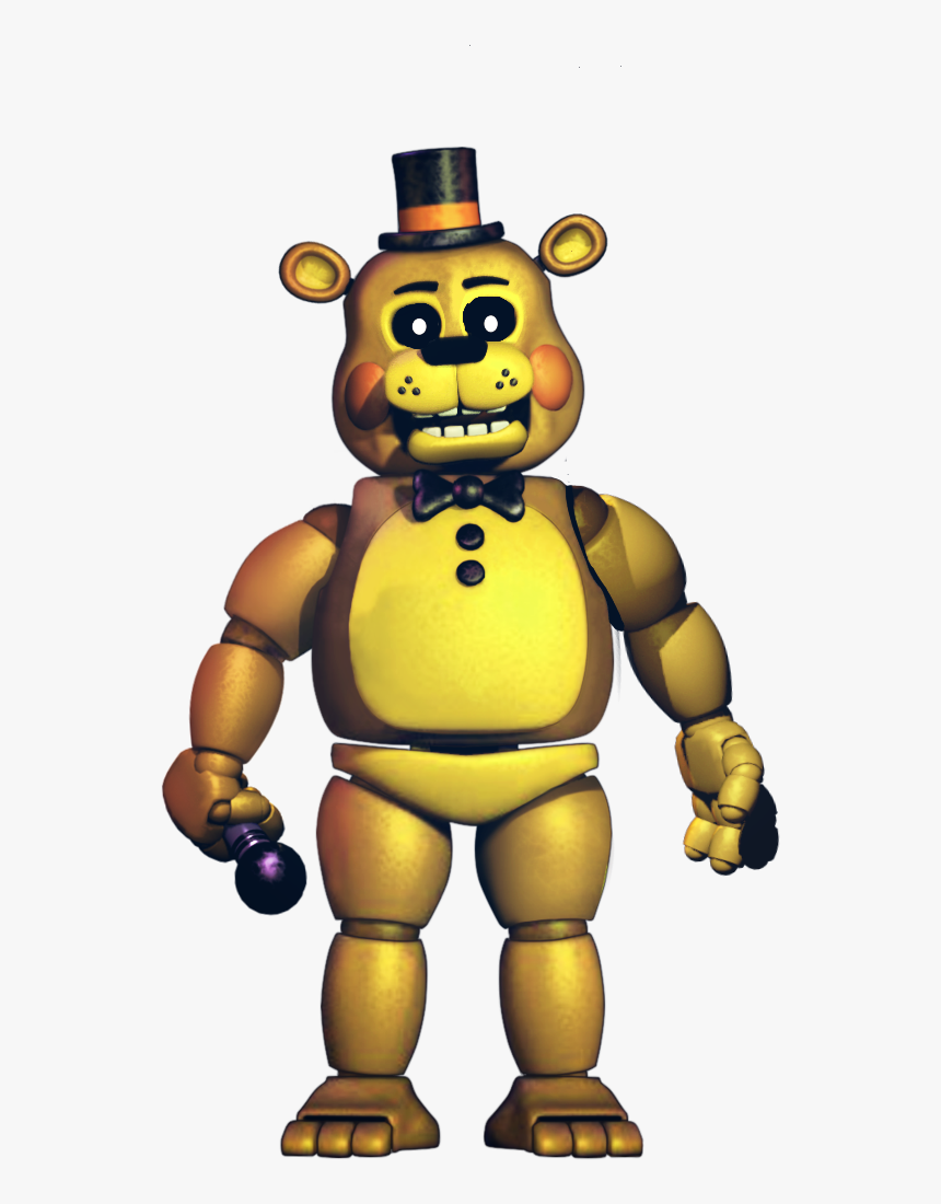 Toy Golden Freddy - Fnaf Drawings Toy Freddy, HD Png Download, Free Download