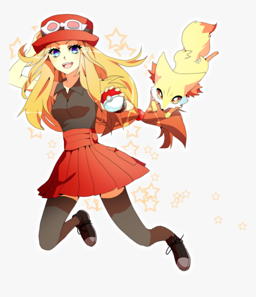 Ps Png Version Pokemonxy Serena Fanart - Pokemon X And Y Serena Fanart, Transparent Png, Free Download