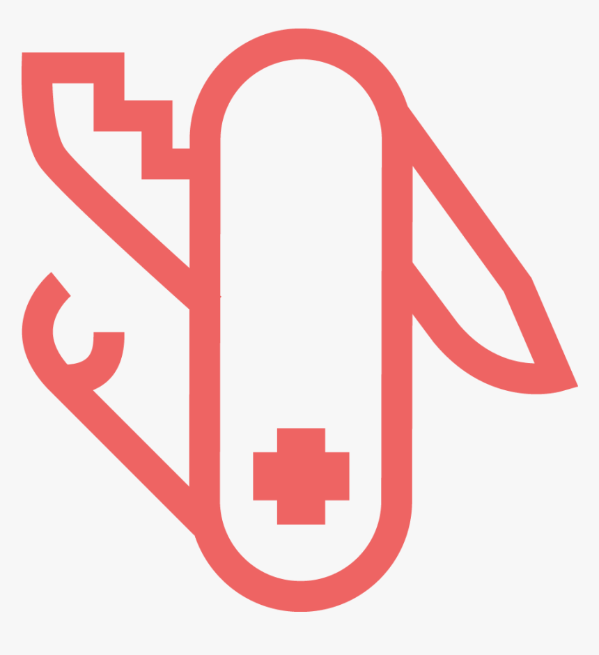 Swiss Army Knife Icon Blue, HD Png Download, Free Download