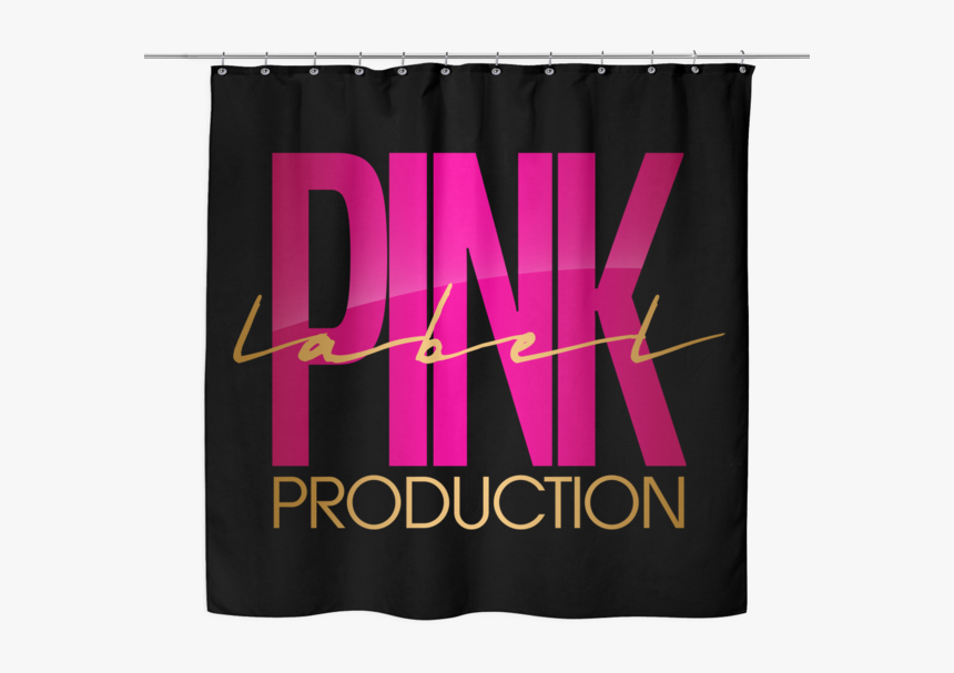 Pink Label Shower Curtain - Soul Purpose, HD Png Download, Free Download