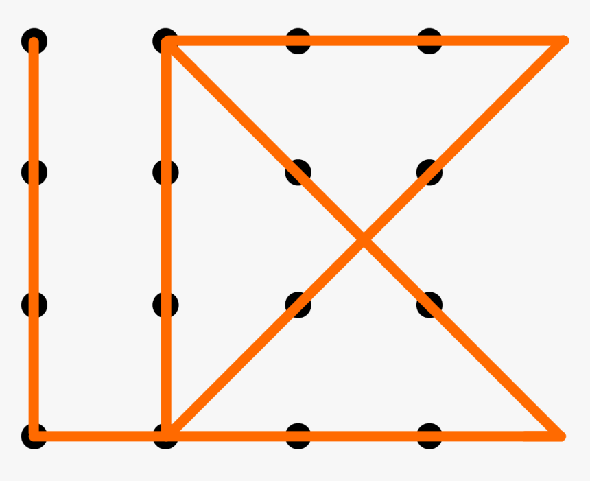 Девять точек треугольника. 16 Точек. Головоломка с 16 точками. Соединить 16 точек головоломка. Соединить 16 точек.