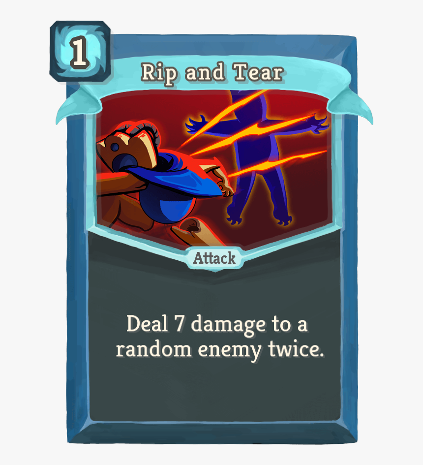 Slay The Spire Wiki - Rampage Slay The Spire, HD Png Download, Free Download