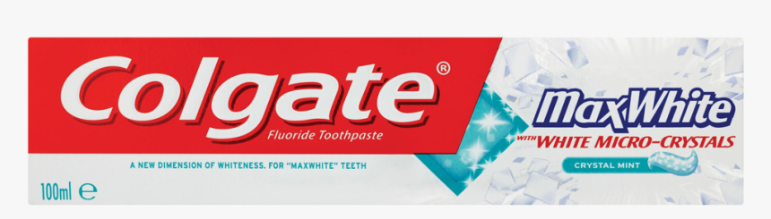 Colgate Max White With White Micro Crystals Crysta - Colgate, HD Png Download, Free Download