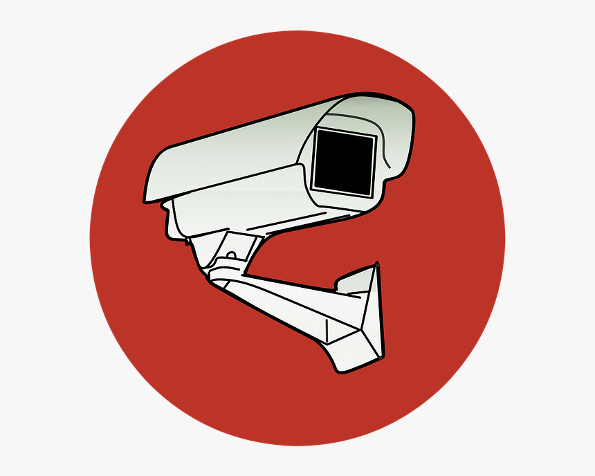 Camera, Security, Crime, Screws, Glass, Observe - Wave At The Surveillance Camera Day, HD Png Download, Free Download