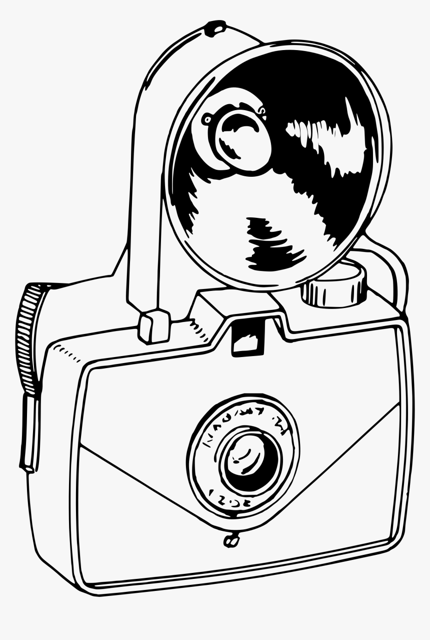 Old-fashioned Camera Clip Arts - Old Fashioned Camera Cartoon, HD Png Download, Free Download