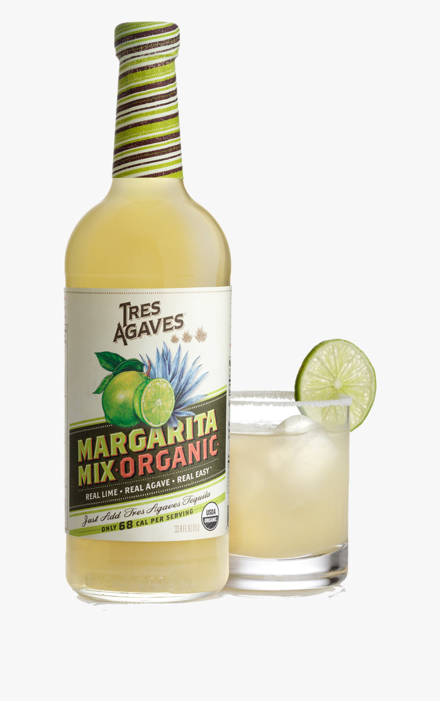 Tres Agaves Margarita Mix - Tres Agaves Margarita Mix Organic, HD Png Download, Free Download