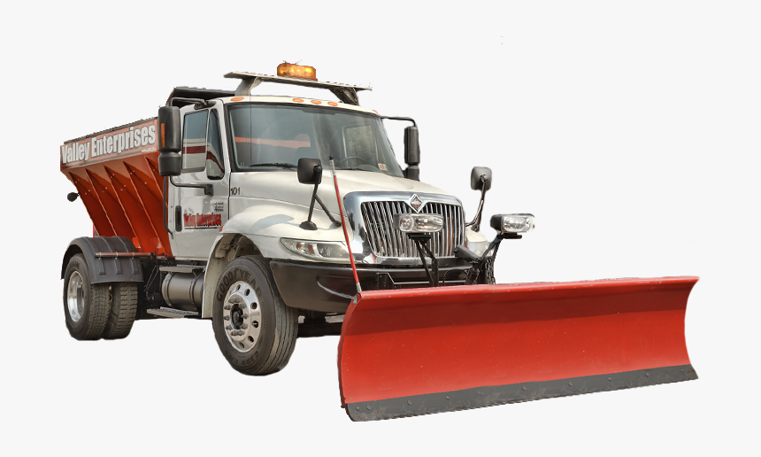 Transparent Snow Plow Png - Trailer Truck, Png Download, Free Download