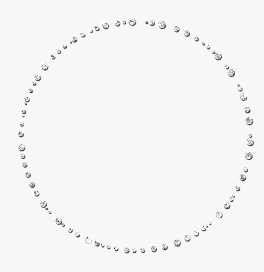 Circle Diamond Border Texture Free Photo Png Clipart - Diamond Circle Border Png, Transparent Png, Free Download