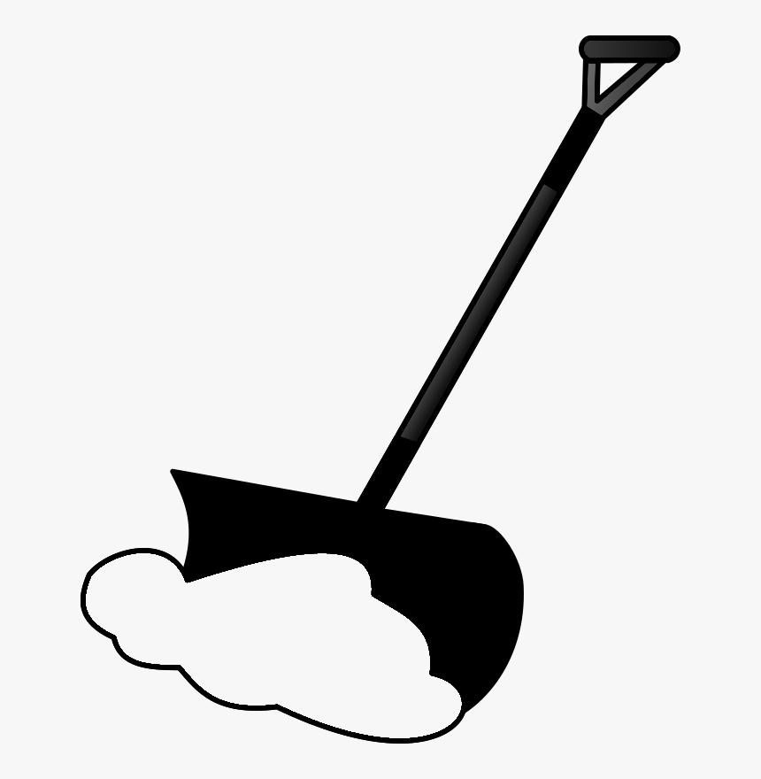 Snow Shovel Snowplow Clip Art - Snow Shovel Clip Art, HD Png Download, Free Download