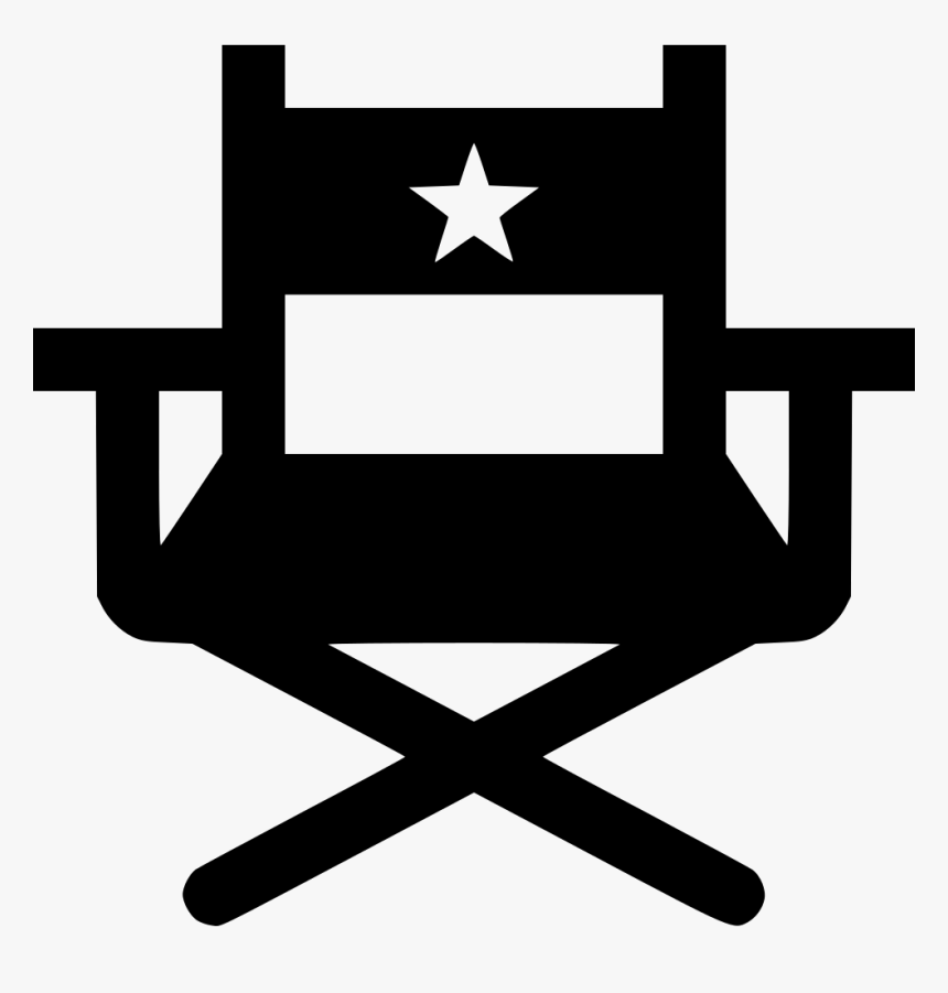 Directors Chair - Directors Chair Icon, HD Png Download, Free Download