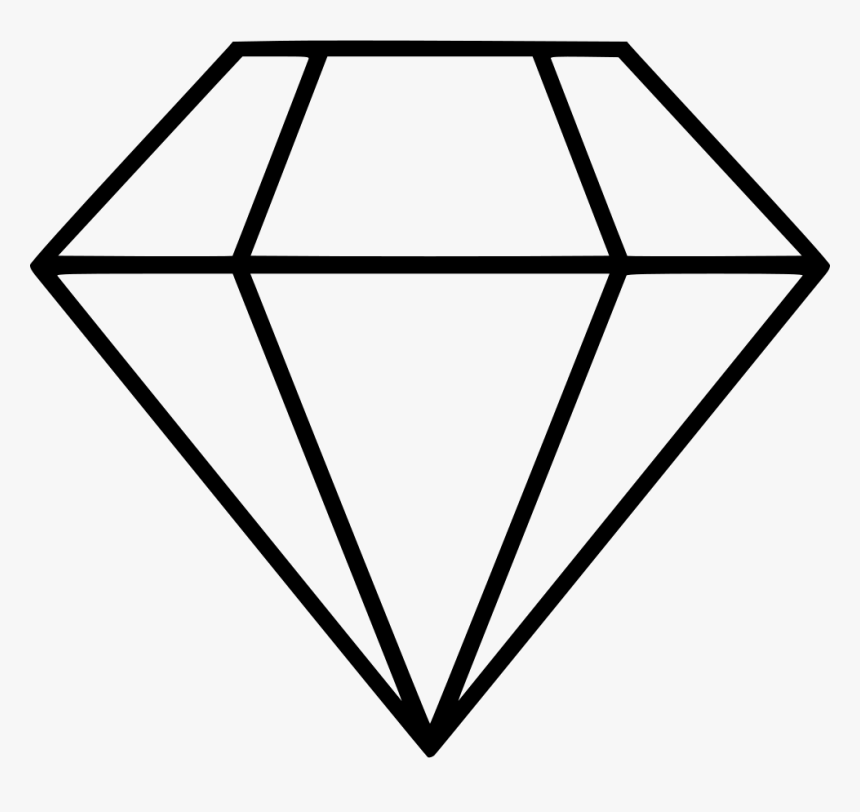 Png File Svg - Diamond Shape Outline Png, Transparent Png, Free Download