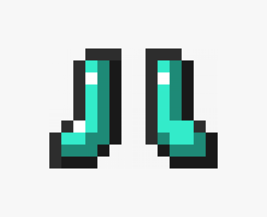 Botas De Diamante Minecraft, HD Png Download, Free Download