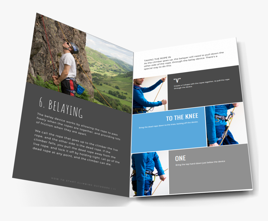 Clip Art Brochure Mock Up - Mock Up Hand A4 Brochure, HD Png Download, Free Download