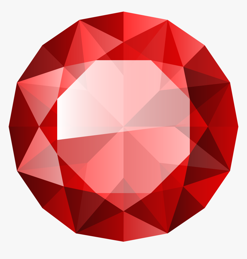 Red Diamond Transparency And Translucency Clip Art, HD Png Download, Free Download