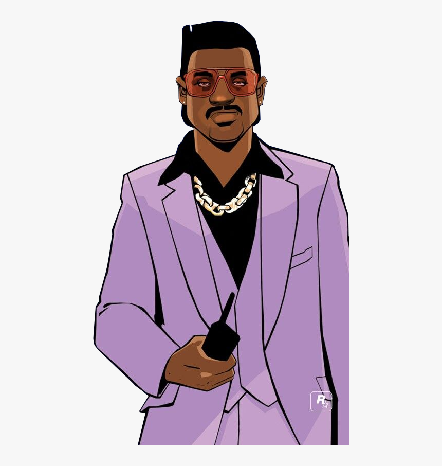 Gta Vice City Black Guy , Png Download - Lance Vance, Transparent Png, Free Download