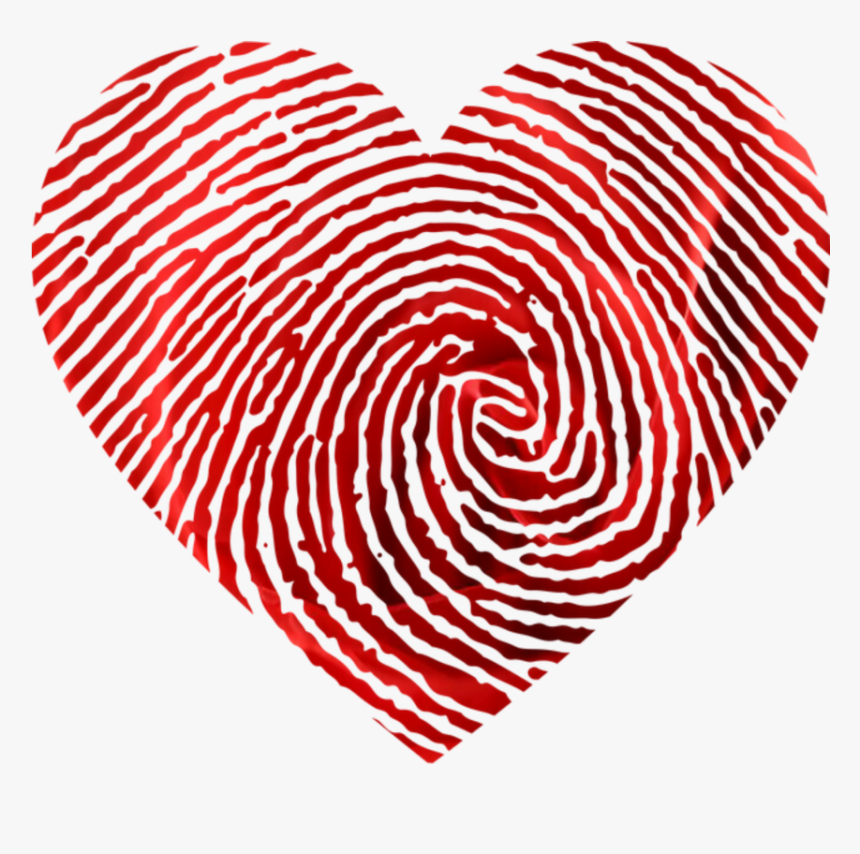 #heart #corazon #fingerprint #huella #digital #red - Good Night Flower Gif, HD Png Download, Free Download