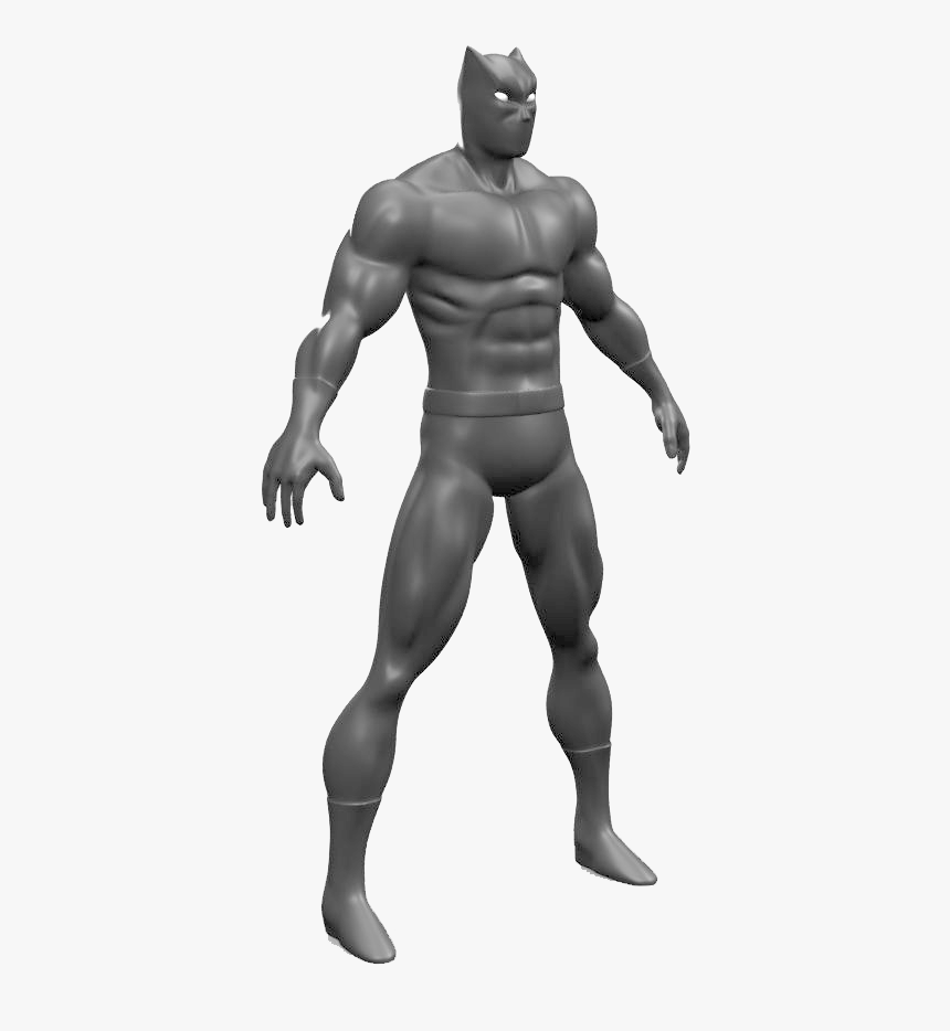 Black Panther Png - Barechested, Transparent Png, Free Download