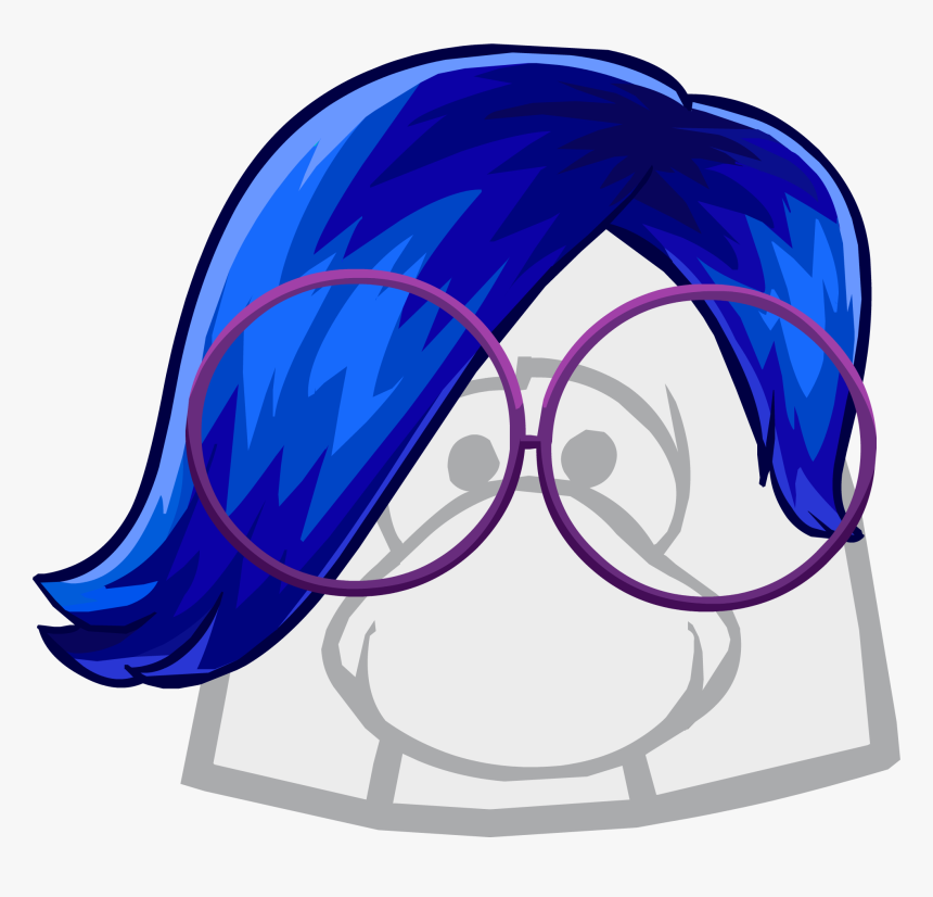 Latest Drawing Sadness - Club Penguin Boy Hair, HD Png Download, Free Download