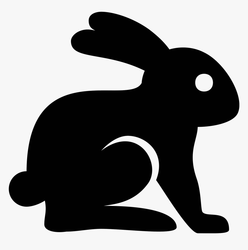 Collection Of Free Bunny Vector Rabbit - Icon Rabbit Png, Transparent Png, Free Download