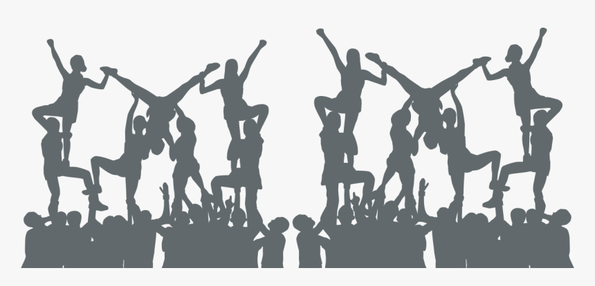 Cheerleading Uaap Cheerdance Competition Cheer-tanssi - Cheering Squad Png, Transparent Png, Free Download