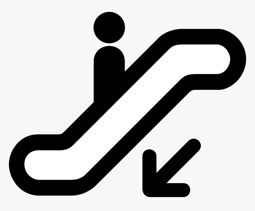 Escalator Vector, HD Png Download, Free Download