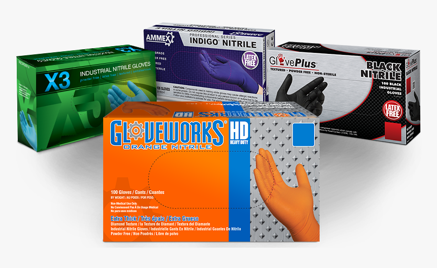 Gloveworks, Gloveplus, X3 And Ammex Gloves Boxes - Flyer, HD Png Download, Free Download