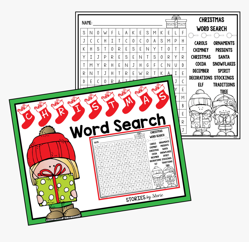 Christmas Word Search, HD Png Download, Free Download