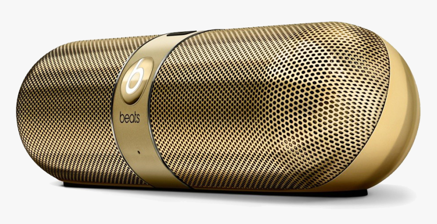 Transparent Gold Speakers Png - Beats By Dre Speaker Gold, Png Download, Free Download