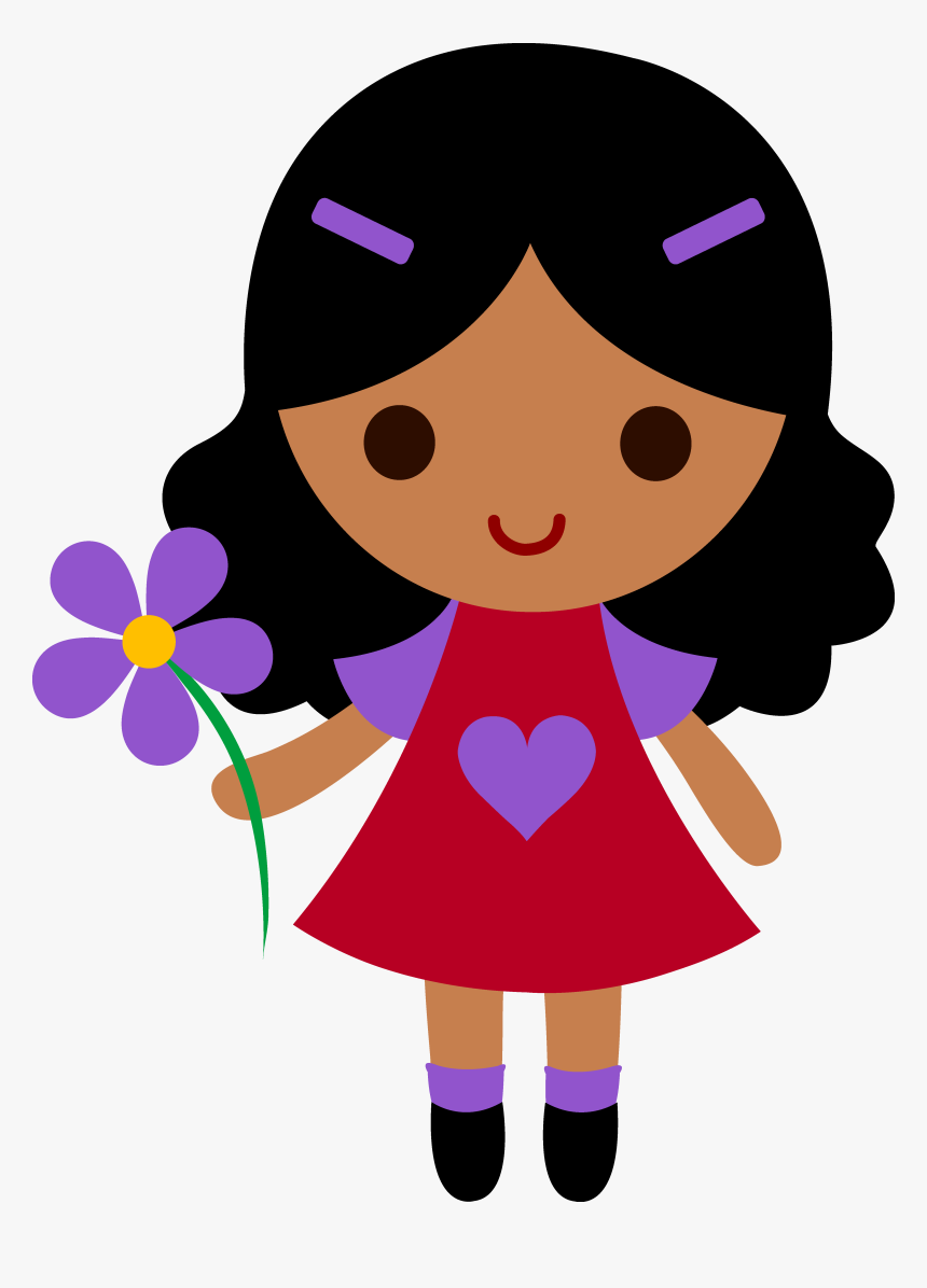 Flower Girl Clipart - Little Girl Clipart Transparent, HD Png Download, Free Download