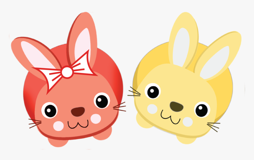 Bunnies - Cartoon, HD Png Download, Free Download