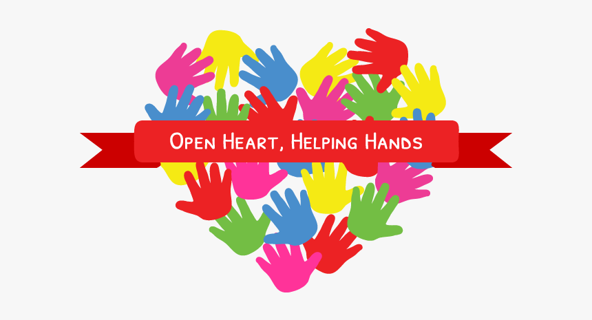 Picture - Helping Hands Heart Clipart, HD Png Download, Free Download