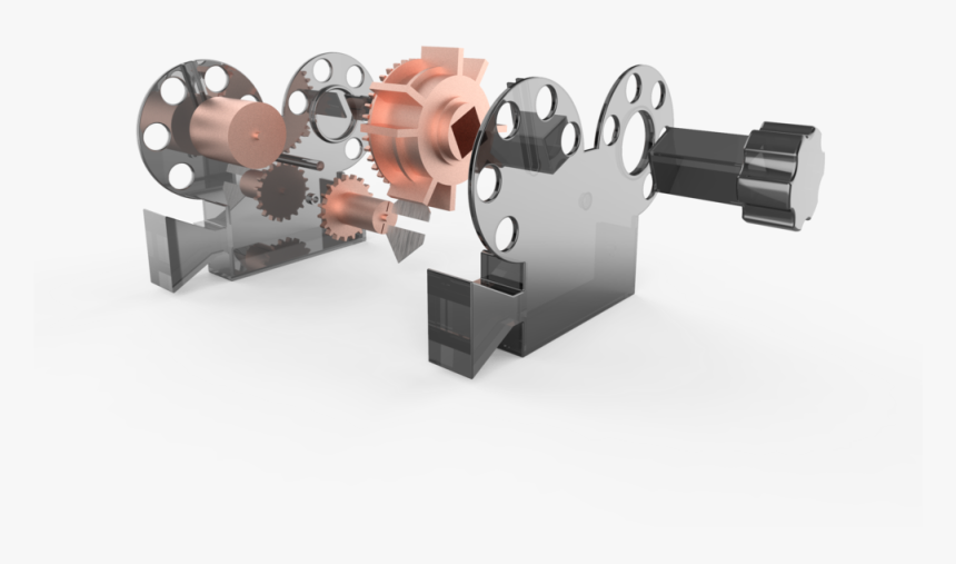 Transparent Tape Dispenser Clipart - Metal Lathe, HD Png Download, Free Download