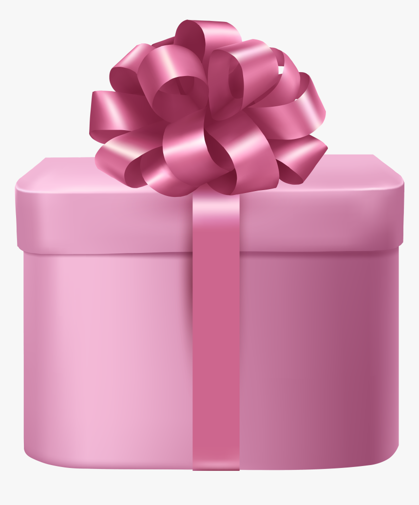 Pink Box Png - Cute Gift Box Png, Transparent Png, Free Download